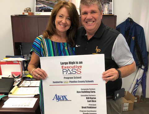 GO to Ajax Partners with Largo High School through Executive PASS Program