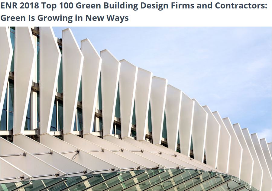 GO to Ajax Building Corporation Makes ENR’s Top 100 List of Green Building