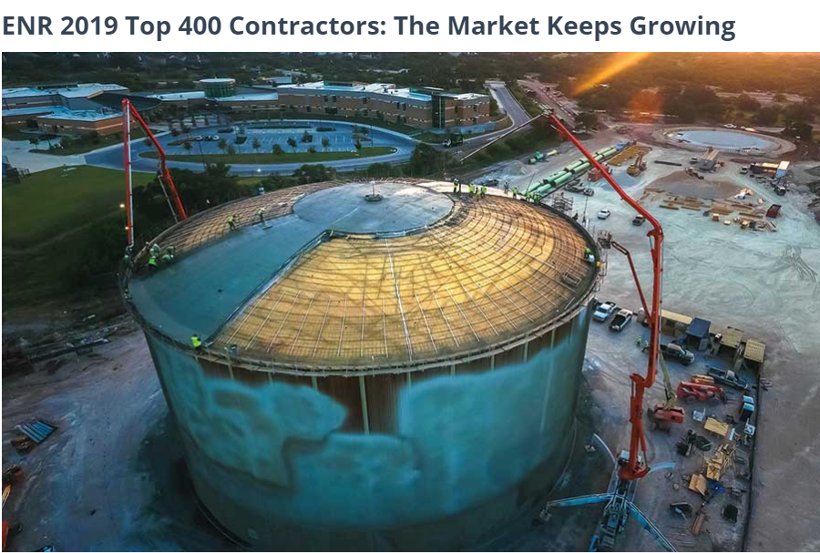 GO to The Structure Tone Building Group Moves Up Two Spots on the ENR 2019 Top Contractor List
