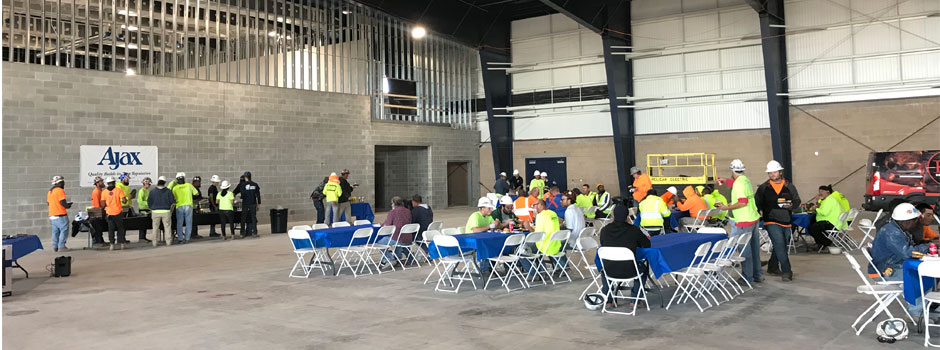 GO to Wiregrass Ranch Sports Campus of Pasco County Holds Topping Out Party