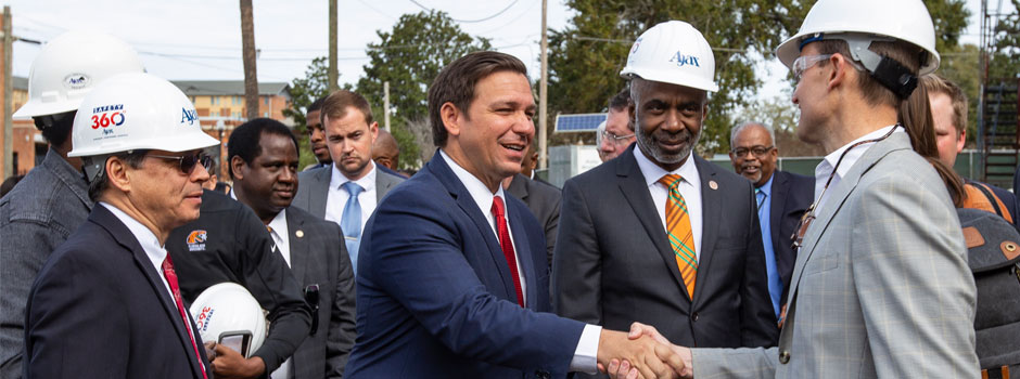 GO to Governor Ron DeSantis Receives Preview Tour of the FAMU CASS Project