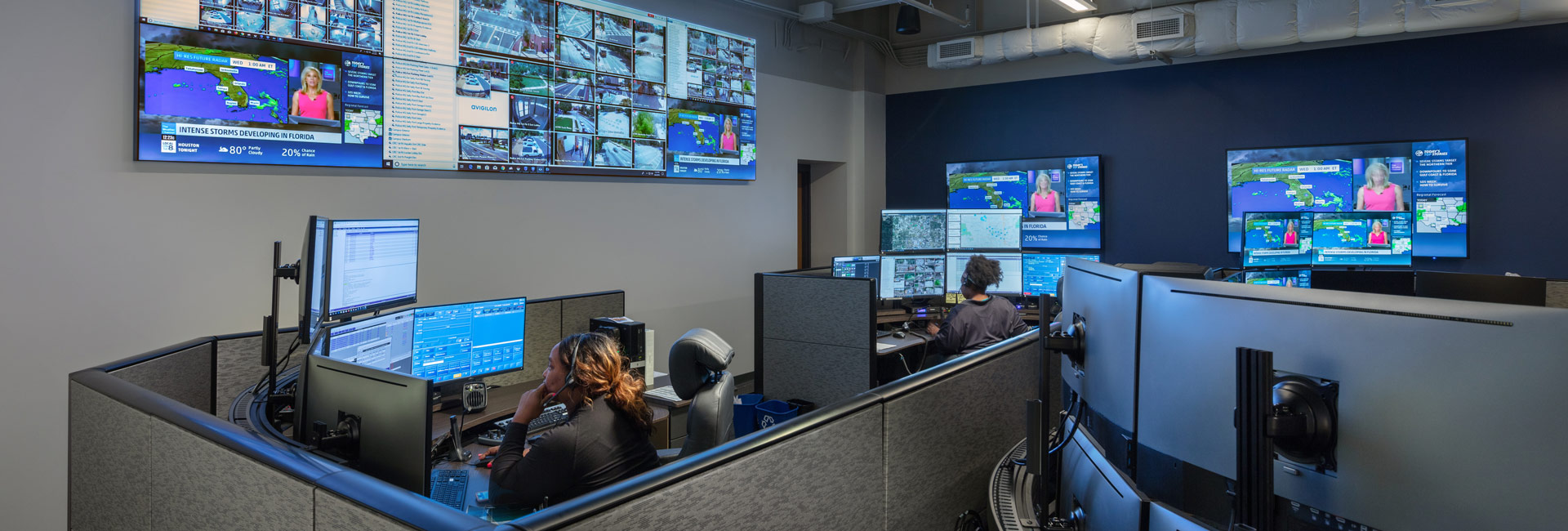 GO to Ajax Building Created a Modern Police Department Building for Georgia Tech