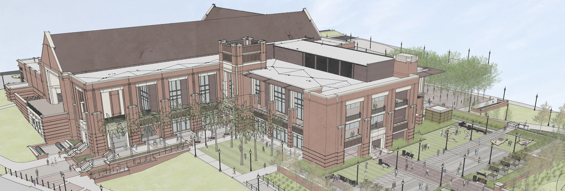 GO to FSU’S new Student Union draws from the past while rising toward the future