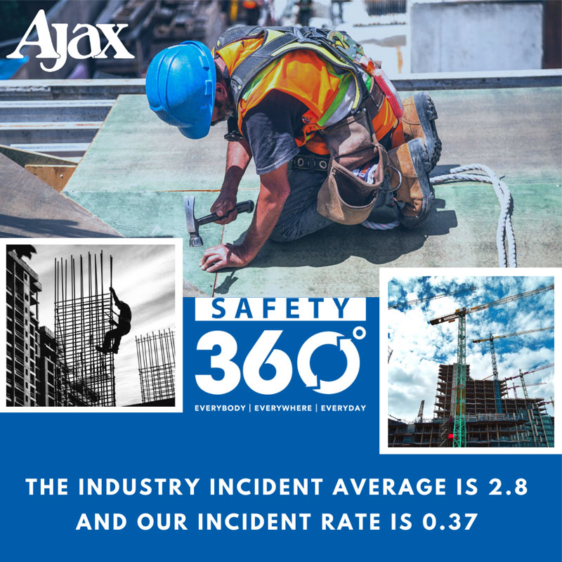 GO to Ajax Building Company, LLC Awards Best Subcontractors of 2020: 24 Trade Partners of Excellence in Eight Regions