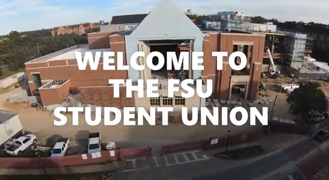 FSU New Student Union Progress Drone Tour Ajax Building Company