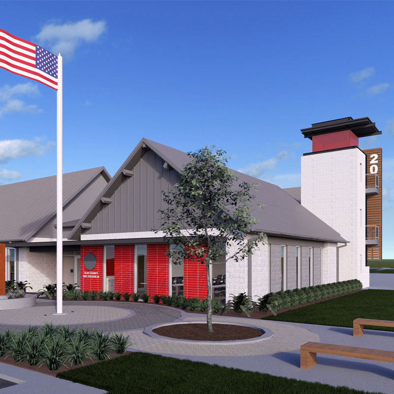 GO to Clay County Fire Station #20