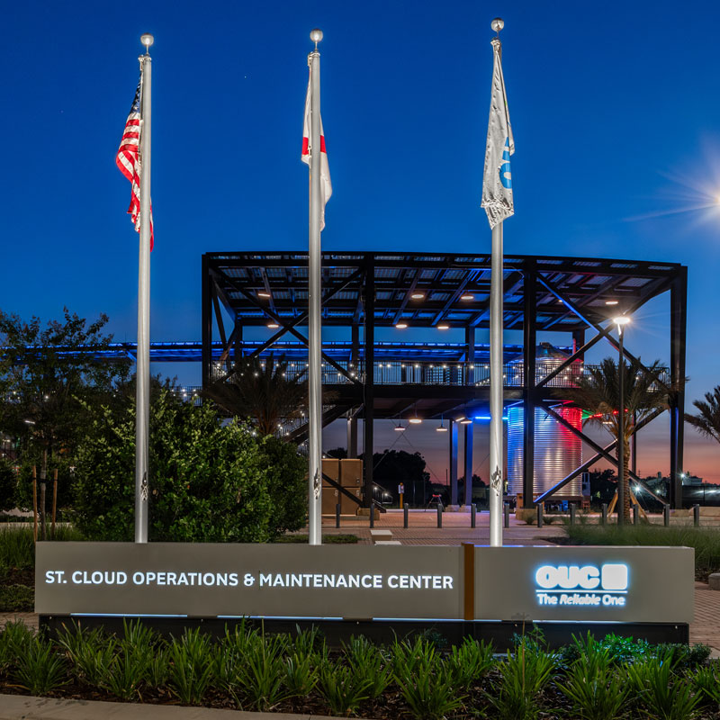 GO to Orlando Utilities Commission St. Cloud Operations & Maintenance Facility