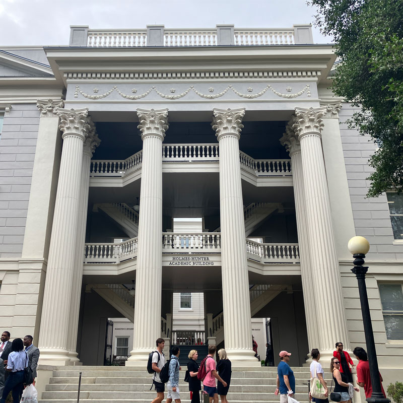 GO to Holmes-Hunter Academic Building dedicated on UGA campus